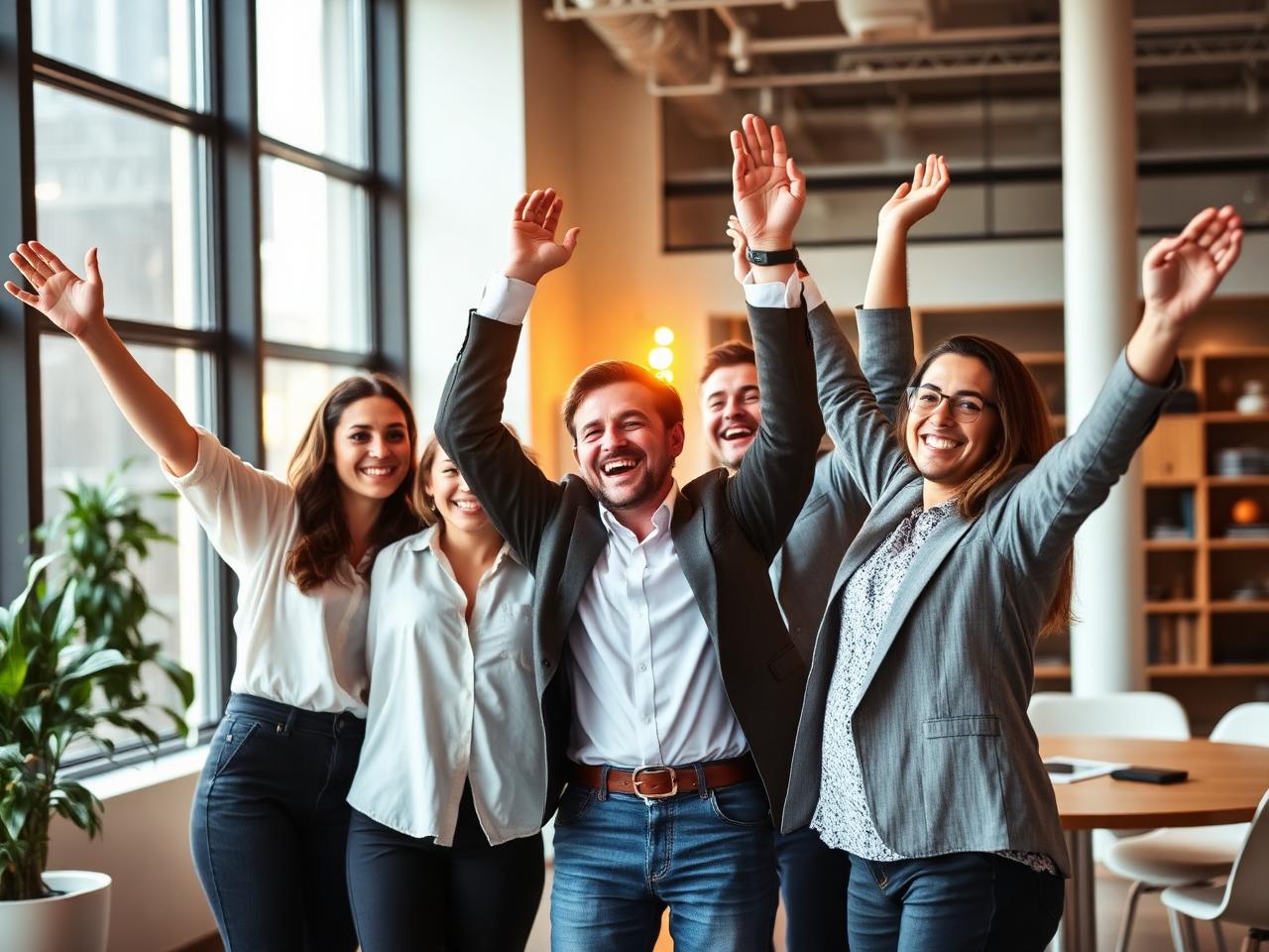 UK business team reflecting on a successful employee ownership transition