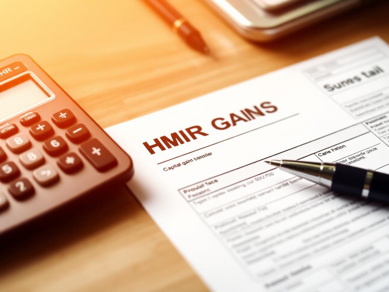 Professional reviewing capital gains tax implications of an EOT business sale